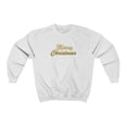 thumbnail image 2 of Merry Christmas Women’s Unisex Heavy Blend™ Crewneck Sweatshirt, 2 of 11