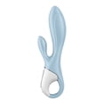 thumbnail image 3 of Satisfyer Air Pump Bunny 1 | Inflatable Vibrator | Rabbit Vibrator | G-spot & Clitoral Stimulation | Adjustable Diameter | Skin-Friendly Silicone | 12 Vibration Programs | Rechargeable Battery, 3 of 5