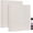 Beige, variant on Aesthetic Letter Size A4 3 Ring Binder 2 Packs, Linen Hardcover 1 inch Round Rings Folder Holder Planner Fits 8.5" x 11" Paper for Office School Journaling Collections (Beige)