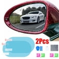 thumbnail image 4 of Car Rainproof Rearview Mirror Sticker Anti Fog Rain Protective Film New O1, 4 of 9