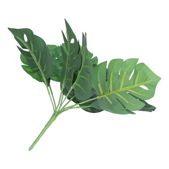 Monstera DIY, Monstera artificial, hojas artificiales falsas, Monstera artificial, construcción robusta