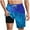 Blue 01, variant on Shorts for Men Plus Size Strip Printed Drawstring Elastic Waisted Loose Comfy Shorts with Pocket Green 3XL
