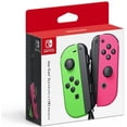 thumbnail image 1 of Joy-Con Nintendo Switch Splatoon Neon (L) Verde (R) Rosa Estandar, 1 of 2