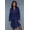 Navy Blue, variant on Waffle Robe