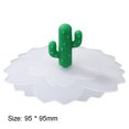 thumbnail image 2 of husxh Economic Silicone Cup Cover Reusable Heat Resistant Leakproof Cups Lid Sealed Cap for Home Accessories Parts Kits, 2 of 9