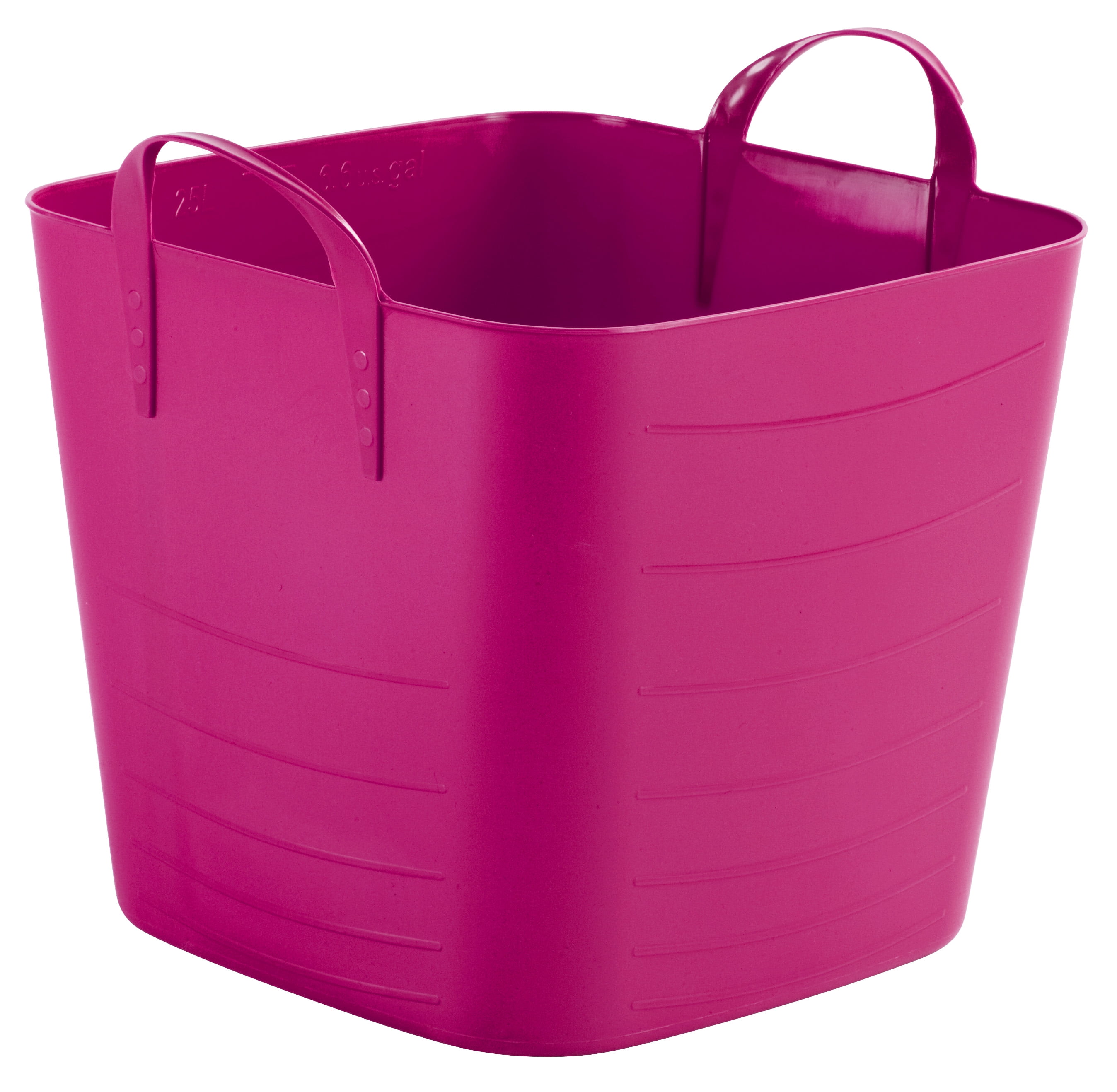 Your Zone 25-Liter Storage Tub - Pink, Flexible & Extremely Strong Tote