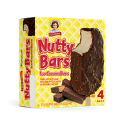 Little Debbie Nutty Bars Ice Cream Bar, 4 Count