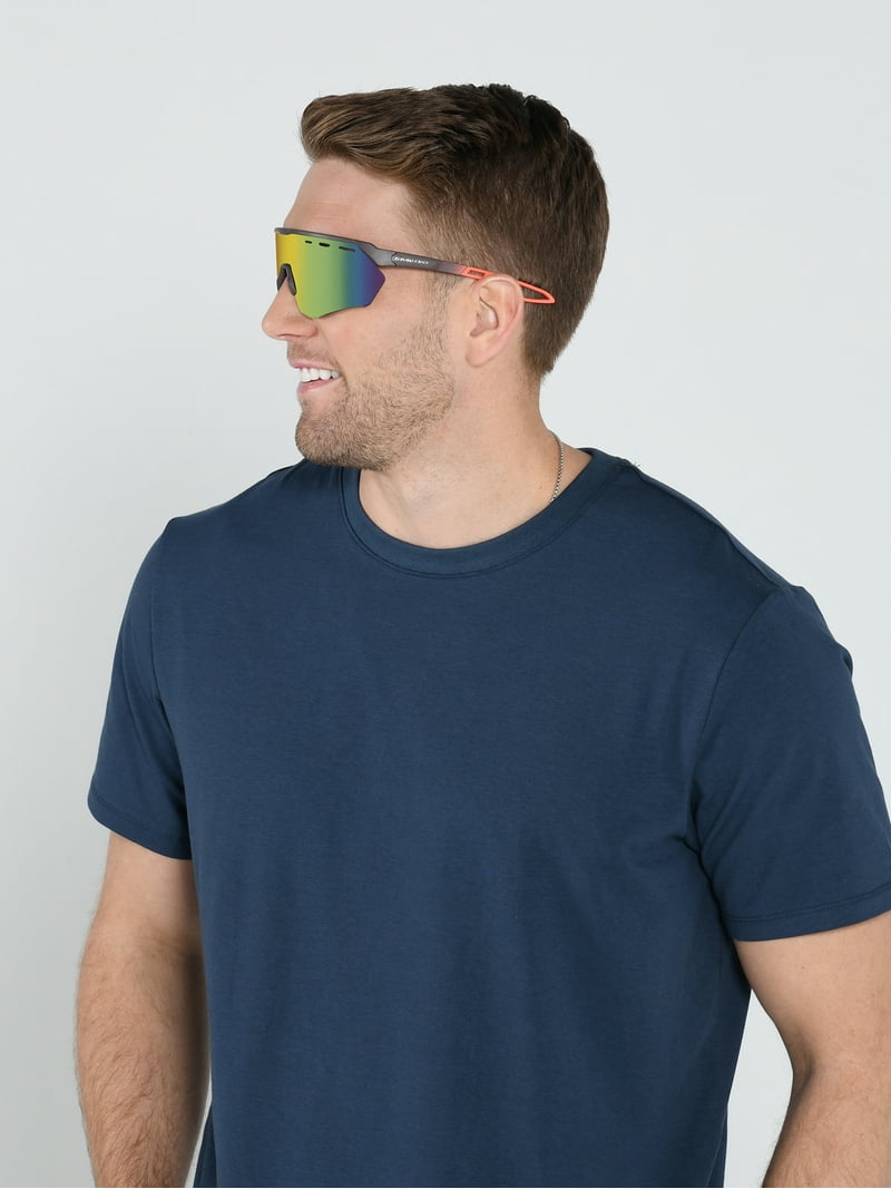 Panama Jack x Foster Grant Orange and Black Shield Men's