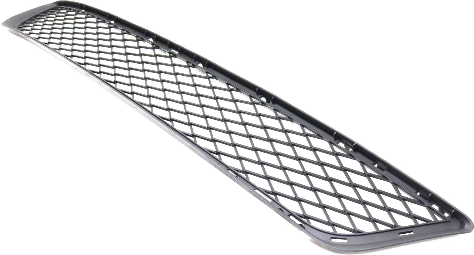 Bumper Grille Compatible With 2011-2013 BMW X5 Front Textured Black