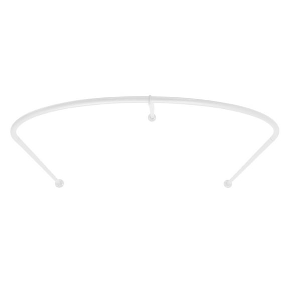 Privacy Partition Curtains,Curtain for Beauty Salon,Wall Hanging Room Dividers Without Curtain,U-Shaped Room Divider Rod with Ceiling Support,Wall Mounted Curtains for Fitting Room