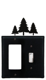 Pine Trees - Single Gfi And Switch Cover
