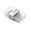 White, variant on 100 Pcs Sewing Pins for Fabric,Straight Pins with Glass Ball Heads,Multicolor Corsage Stick Pins for Dressmaker(White)