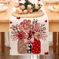 thumbnail image 4 of EGNMCR Home Decor, Room Decor, Wall Decor Valentine's Day Themed Table Runner Table Decoration Tablecloth Polyester placemats, 4 of 6