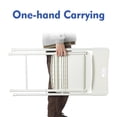 thumbnail image 3 of Mainstays Resin Folding Chair,White( Set of 4), 3 of 8