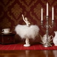 thumbnail image 4 of Giaone Ballerinas Figurines Tabletop Decorations Resin Ballet Dancer Statue Sculpture with Feathered Dress Table Ornament, 4 of 16