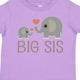 thumbnail image 4 of Inktastic Big Sis Elephant Girls Toddler T-Shirt, 4 of 5