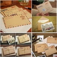 thumbnail image 1 of New 10 Sheets Mini Envelope Postcard Letter Stationary Storage Paper Vintage, 1 of 5