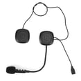 thumbnail image 4 of Auriculares para casco Bluetooth V5.0, antiinterferencias, 112dB, manos libres, para motocicleta, 4 of 5