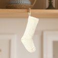 thumbnail image 4 of DVKOVI Farmhouse Knitted Christmas Stockings Rustic Cable Knit Fireplace Cozy Hanging Xmas Stocking Decoration one Size, 4 of 9