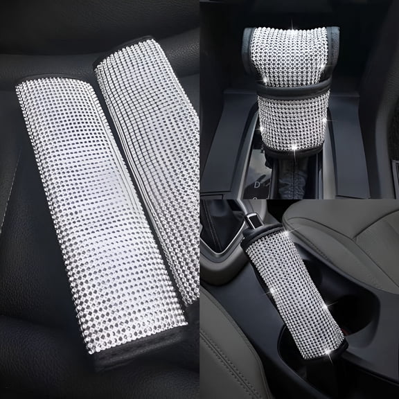 MELIVO Auto Shift Gear Cover, Car Decor Accessories for Women