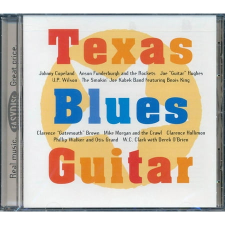 Clarence Gatemouth Brown, Johnny Copeland, Joe Guitar Hughes, Etc. - Texas Blues Guitar (marked/ltd stock) - CD