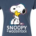 thumbnail image 3 of Peanuts - Snoopy And Woodstock - Juniors Fitted Graphic T-Shirt, 3 of 6