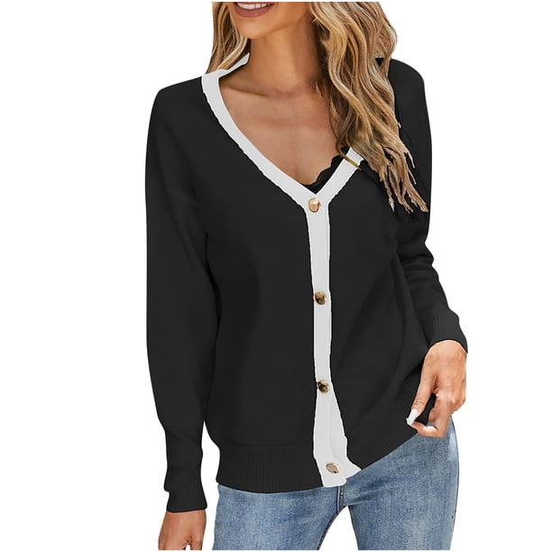 Cárdigan para mujer, cárdigan con frente abierto, suéteres, parte superior de moda, prendas de vestir, abrigo de manga larga, abrigo de margaritas Odeerbi ODB-5