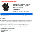 thumbnail image 2 of Ignition Coil - Compatible with 1998 - 2002 Mazda 626 2.0L 4-Cylinder 1999 2000 2001, 2 of 2