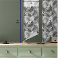 thumbnail image 5 of Ambesonne Toucan Peel & Stick Wallpaper for Home, Monstera and Tropical Bird, 13"x36", Apricot Grey Dimgray, 5 of 5