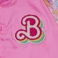 thumbnail image 3 of Barbie 65th Anniversary Bomber Jacket Loungefly Extra Large XL, 3 of 7