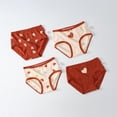 thumbnail image 6 of Ougyinr Little Girl Underwear Briefs Toddler Panties Big Kids Undies Cartoon Soft Cotton Panties, 6 of 9