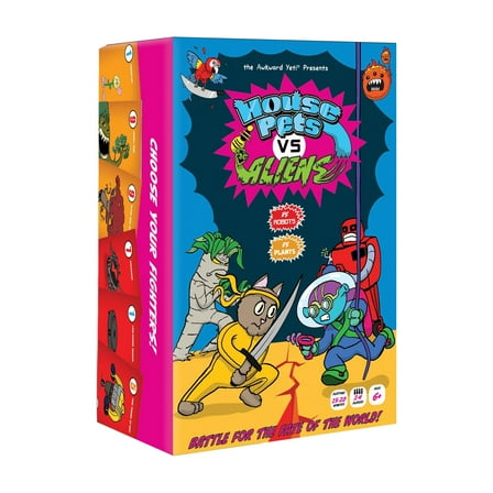 Nutt Heads The Awkward Yeti Presents: House Pets vs Aliens