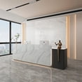 thumbnail image 2 of Luxury Bar Reception Desks Mobile Store Hotel Study Beauty Reception Desks Consul Conference comptoir magasin Furniture WJ20XP My Lux Decor Round, 2 of 7