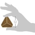 thumbnail image 4 of Jinsinto Magic Lock Zinc Alloy Unlock Unlock Nostalgic Magic Adult Student Brain Burning Metal Toy Positive Triangle, 4 of 4