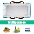 thumbnail image 5 of Turtle Large Capacity Reusable Oxford Cloth Decorative Box Shopping Bag Collapsible Bucket, 5 of 7