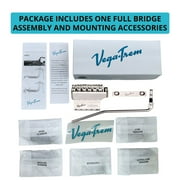 Vega-Trem VT1 Ultra-Trem 2-Points Stratocaster Guitar Tremolo Bridge For Strat No Mods Easy Installation Glossy, Right