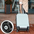 thumbnail image 5 of Uxcell Replacement Luggage Suitcase Wheels Kit, 70mmx24mm Swivel Caster Wheels, 5 of 6