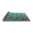 thumbnail image 2 of Ahgly Company Indoor Rectangle Abstract Light Blue Modern Area Rugs, 2' x 3', 2 of 4