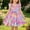 K Multicolor, variant on Piuwrlz Girl Graphic Dress Party Play Dresses Cotton A-Line Princess Skirts Multicolor Size 3 T