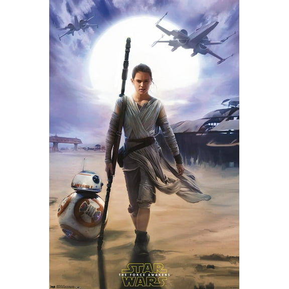Trends International Star Wars: The Force Awakens - Rey Poster