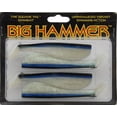 thumbnail image 2 of Big Hammer 5" Swimbait, 4pk, Pacific 'Chovy, 2 of 3