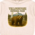thumbnail image 3 of Inktastic Yellowstone National Park Bear Art Toddler Hoodie, 3 of 4