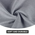 thumbnail image 2 of Superior Jaxon Blackout Curtains, Grommet Header, Set of 2, 52" x 84", Silver, 2 of 6