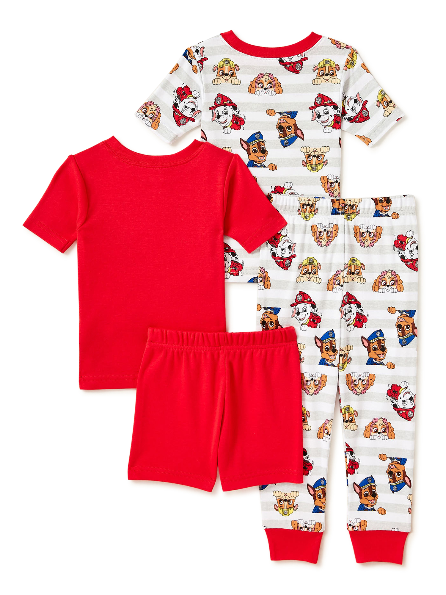 Paw Patrol Toddler Boys Loose Fit Short Sleeve Top & Shorts, 2-Piece Pajamas Set, Sizes 2T-5T - image 2 of 3