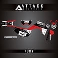 thumbnail image 3 of Attack Graphics Custom Fury Complete Bike Graphics Kit for Honda CRF450L 2019, 3 of 3