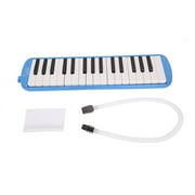 Glarry 32-Key Melodica with Blowpipe Blow Pipe Blue