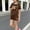 Brown, variant on Girls 2 Piece Outfits Summer Clothes Floral Print Short Sleeve Cute T-Shirt and Casual Shorts Kids Clothing Sets Pink Size 11