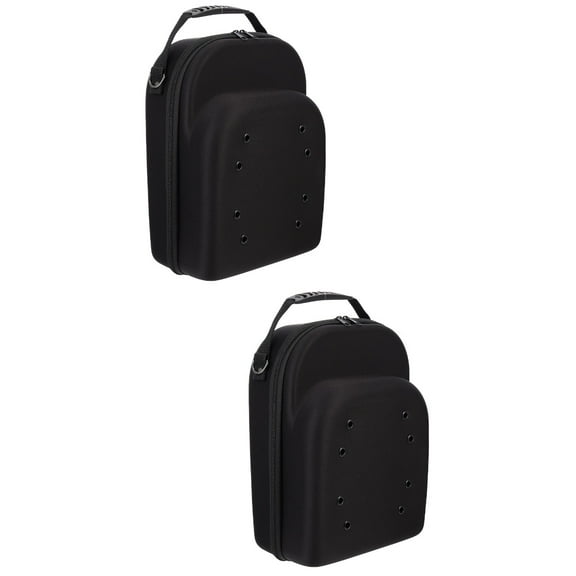 2pcs Hat Travel Case Hard Hat Case Hat Organizer Bag Box Cap Box for Baseball Cap