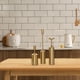 thumbnail image 5 of Juego de 3 Candelabros Dorados Macarena Candelero Decorativo Candelero Moderno, 5 of 8