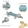 thumbnail image 5 of Pet Supplies Dog Toys for Small and Medium Dog Biting Toys Pet Plush Rubber Toys for Teething, Durable Dog Chew Toys, Gray, 5 of 5